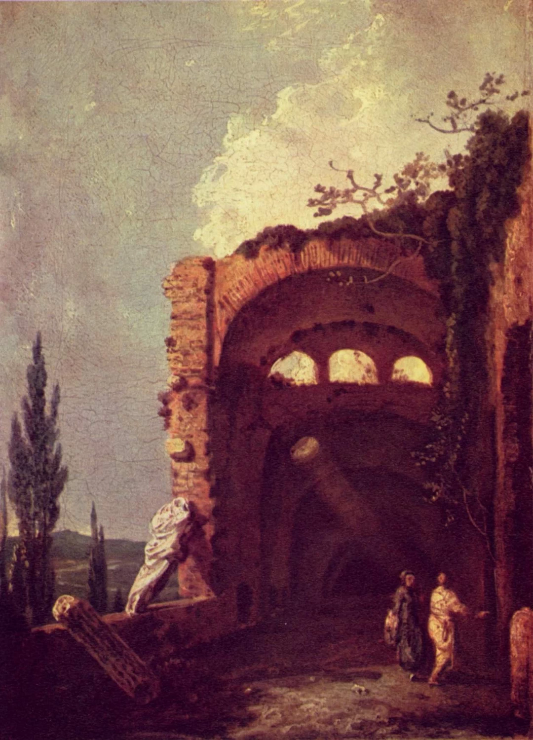 Rovine della Villa del Mecenate a Tivoli - Tate Britain Londra